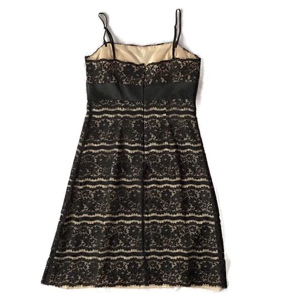 Delaru Lace Overlay Formal Cocktail Dress - Picture 4 of 8